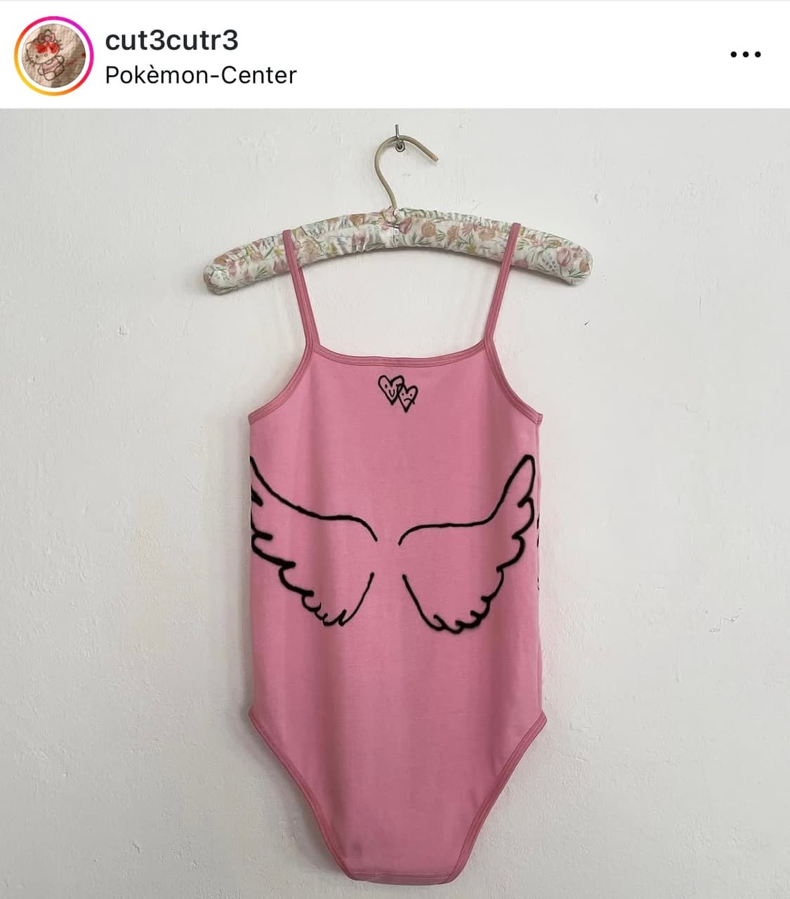 cut3cutr3 포켓몬 뮤 바디수트 - 스페인 디자이너 상품이미지2