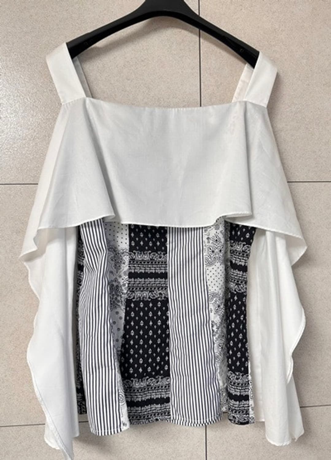 새) SJYP 페이즐리 오프숄더   상품이미지7