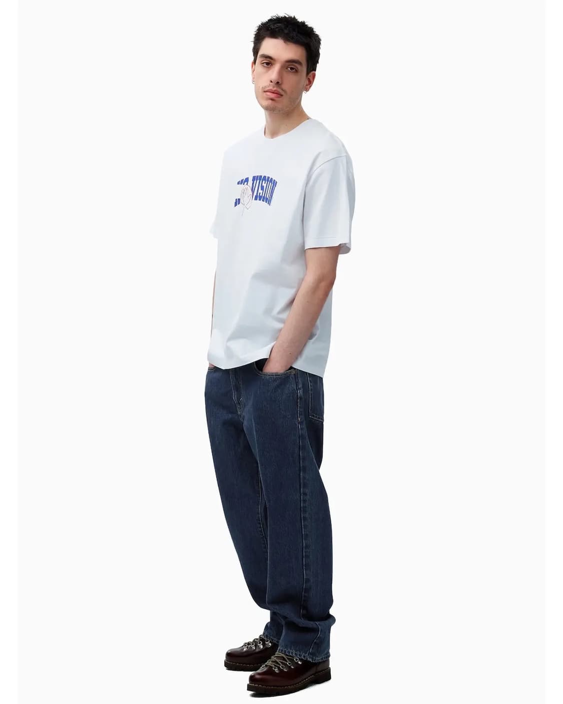 디스이즈네버댓 릴렉스드핏 진 미드블루 상품이미지3