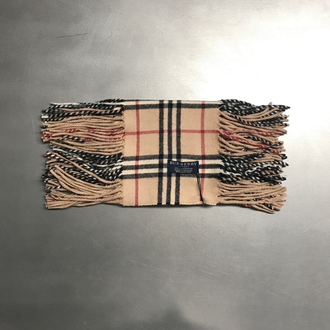 버버리 정품 캐시미어 머플러 베이지 상품이미지2