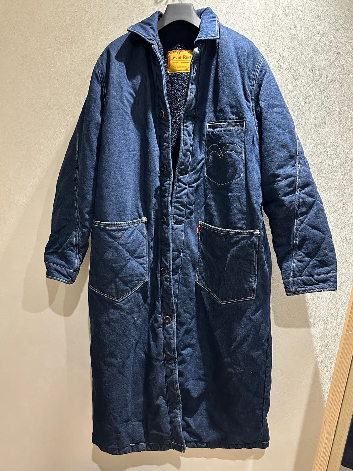 리바이스 레드탭 데님 롱코트 상품이미지1