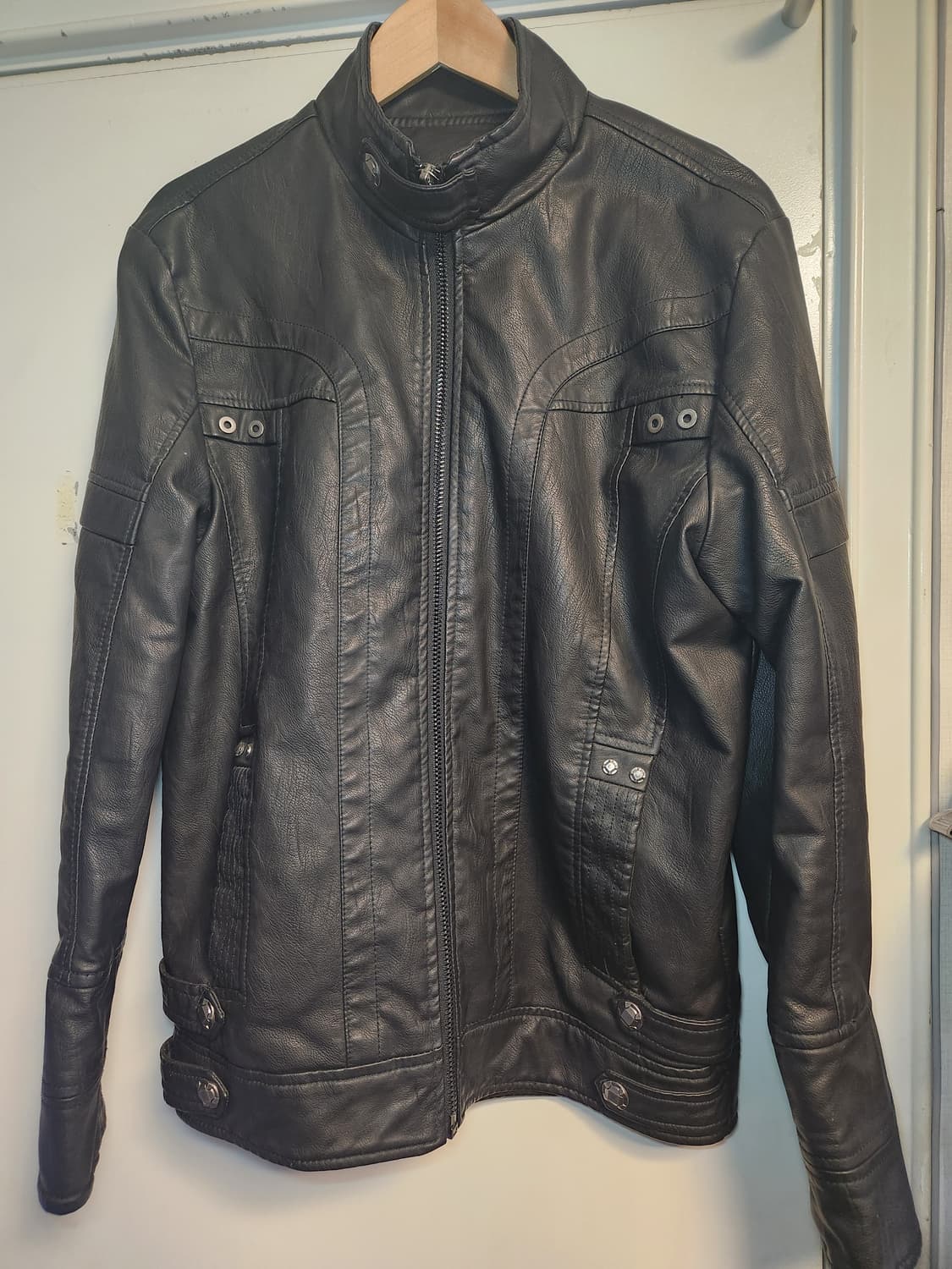 빈티지 라이더 가죽 자켓 L 상품이미지1