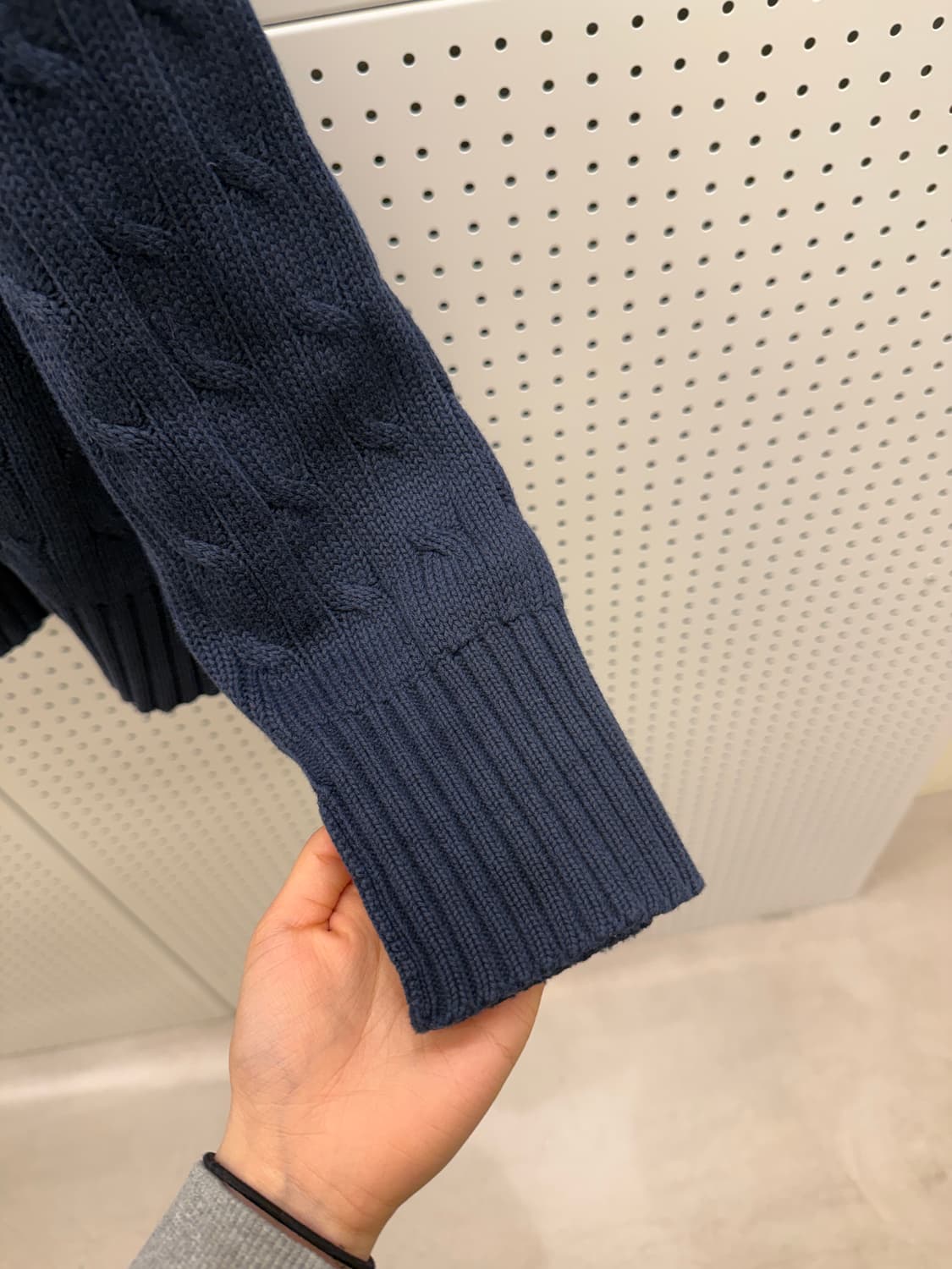 폴로 랄프로렌 케이블 니트 코튼 스웨터 U1697 상품이미지4