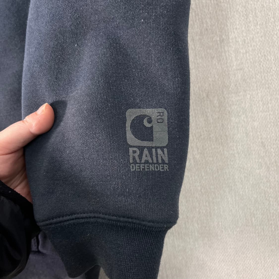 105 칼하트 써멀 네이비 후드집업 상품이미지8