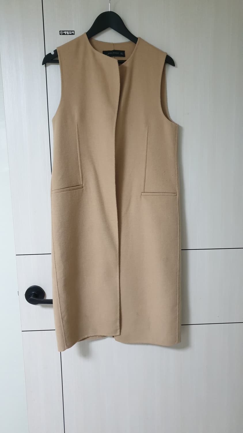 자라 핸드메이드 코트 울 베스트 상품이미지1