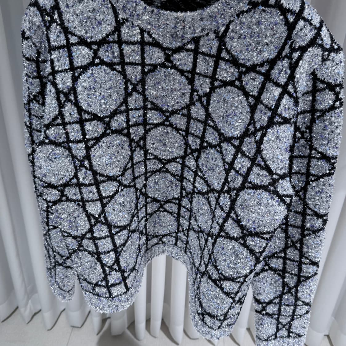 L / 디올 까나쥬 자카드 캐시미어 스웨터 상품이미지5