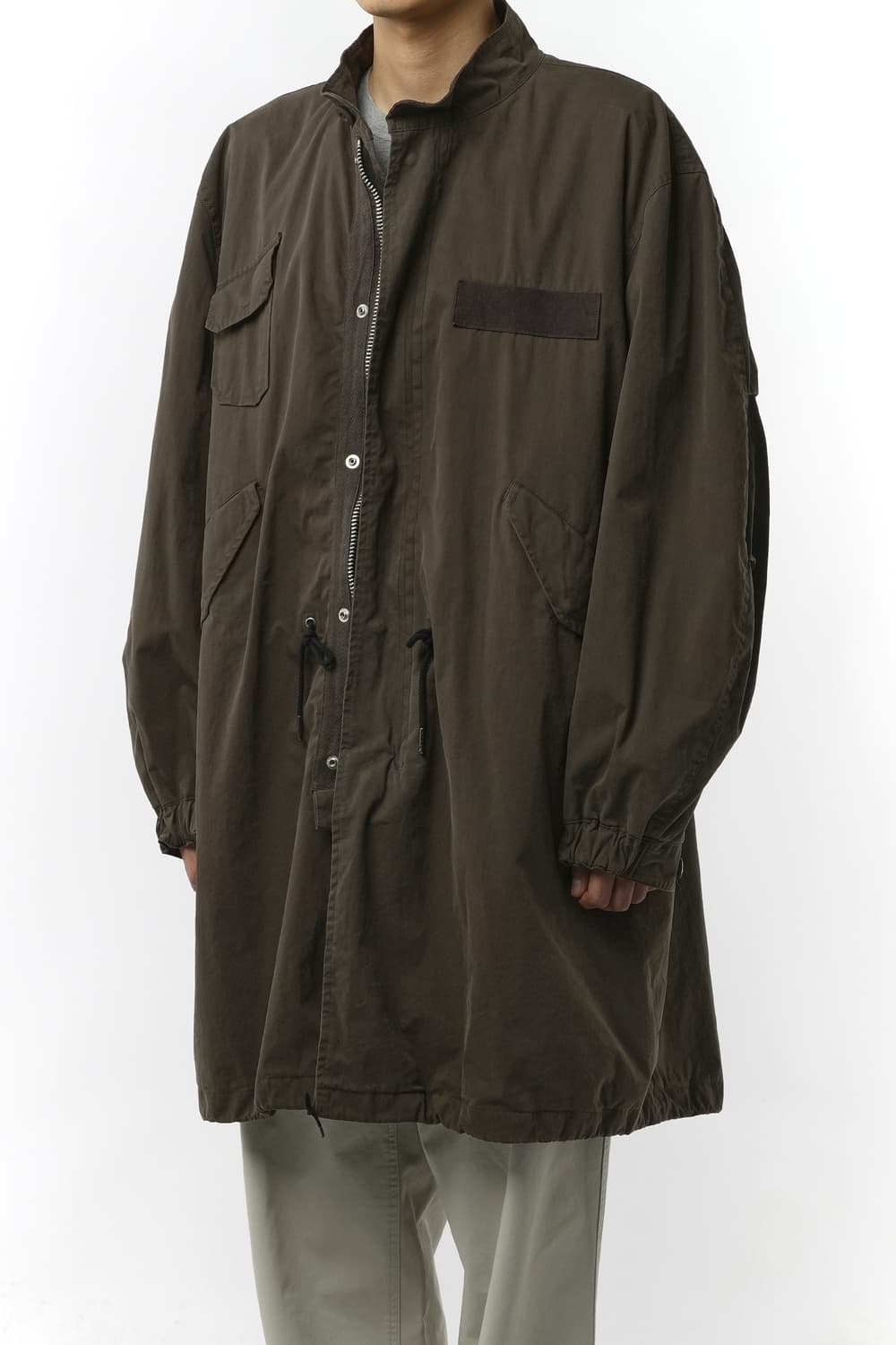 이얼즈어고 / m65 피쉬테일 랜드파카 더스티 브라운 / 3 상품이미지2