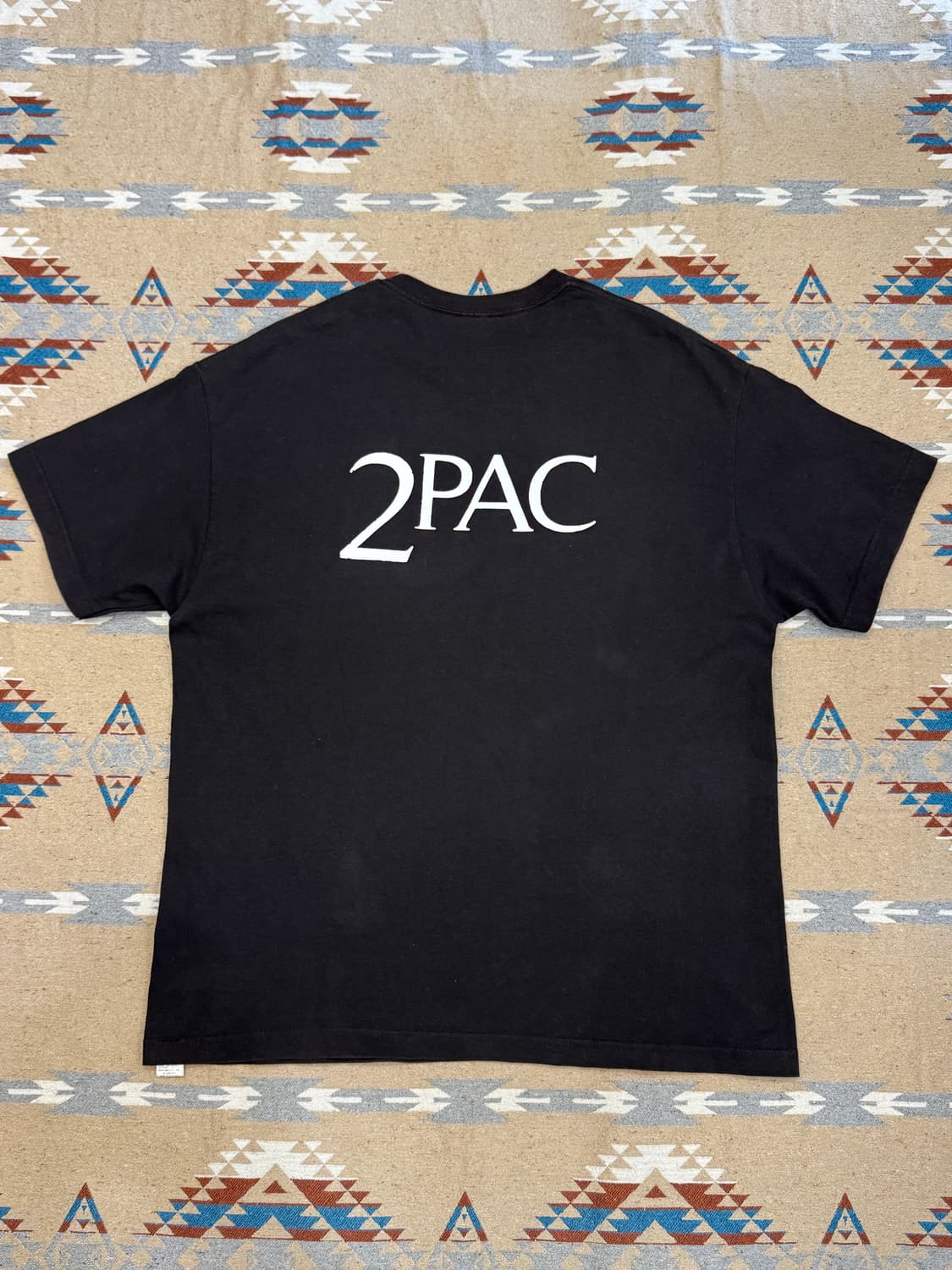 [XL] 와코마리아 x 2PAC 티셔츠 블랙  상품이미지5