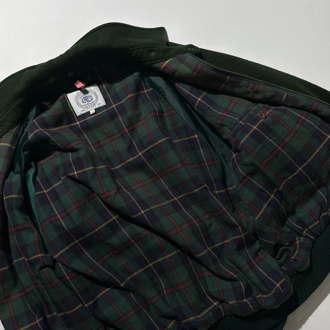 제이프레스 90‘s 울 헤링턴 블루종 자켓 상품이미지9