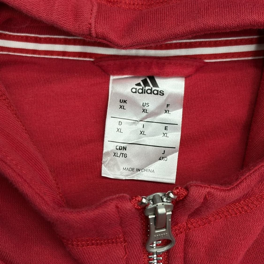 ADIDAS 15-16 맨유 3S 후드집업 XL 상품이미지4