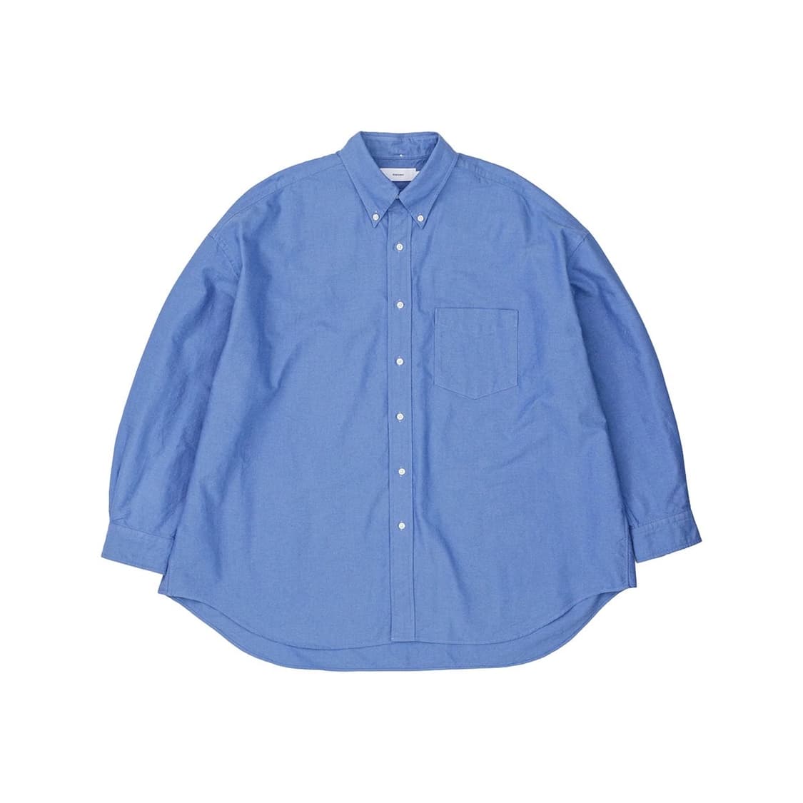 그라프페이퍼 옥스포드 L/S 오버사이즈 셔츠 (SAX  컬러) 상품이미지1