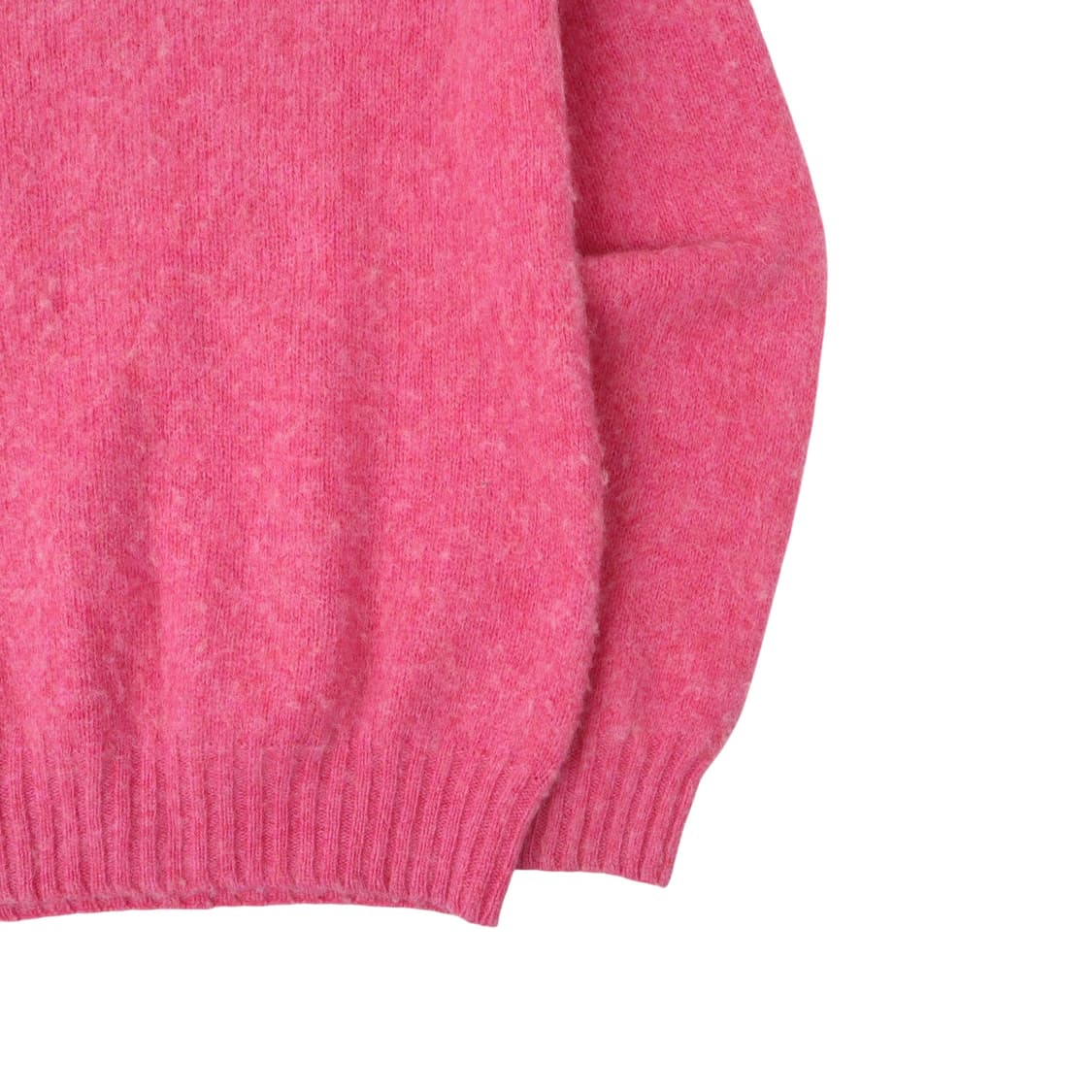 할리오브스코틀랜드 쉐기 크루넥 울 니트 핑크 상품이미지7