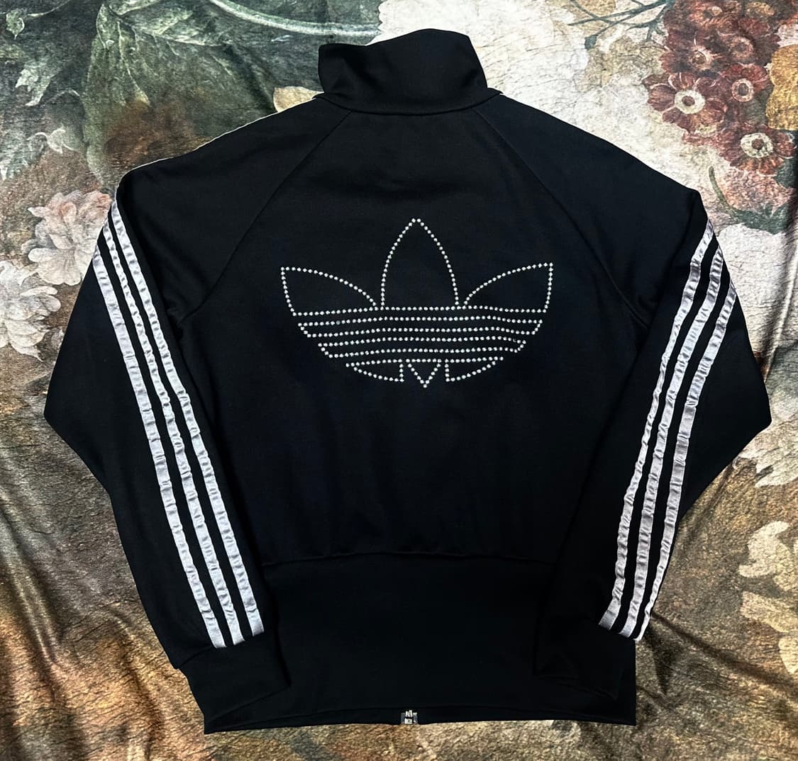 아디다스 트레포일 빅로고 글리터블랙트랙탑져지 90 상품이미지3