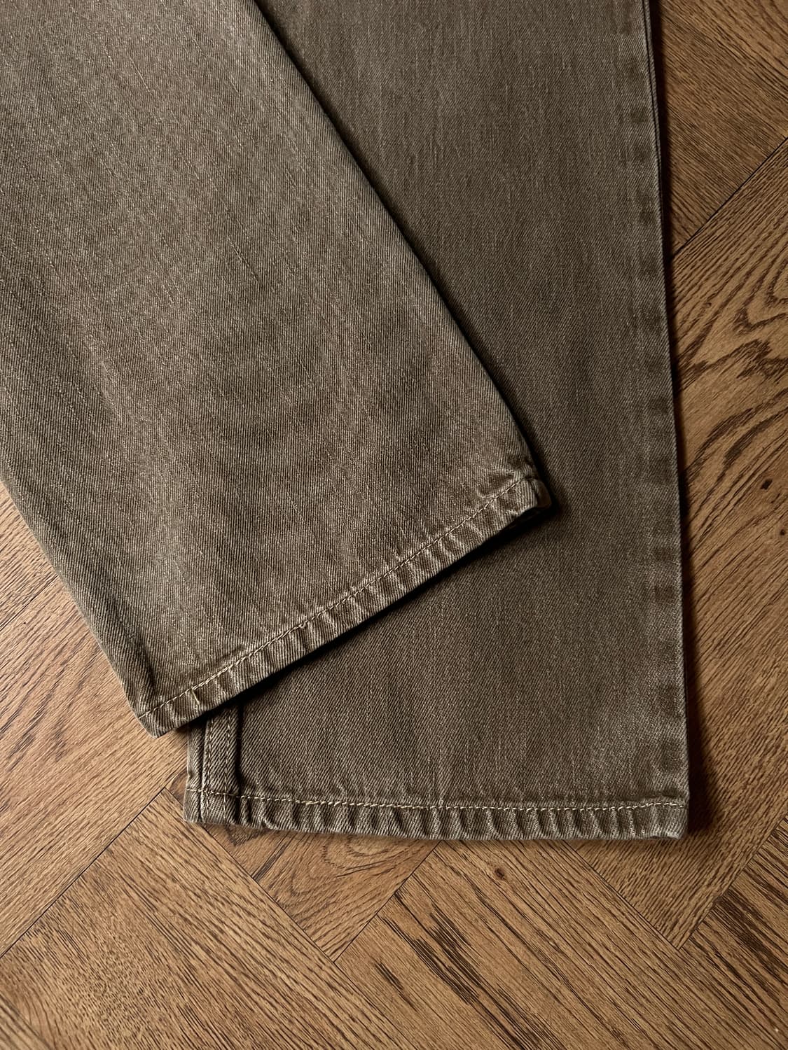 [36]리바이스 505 브라운 워싱 데님 팬츠 상품이미지6