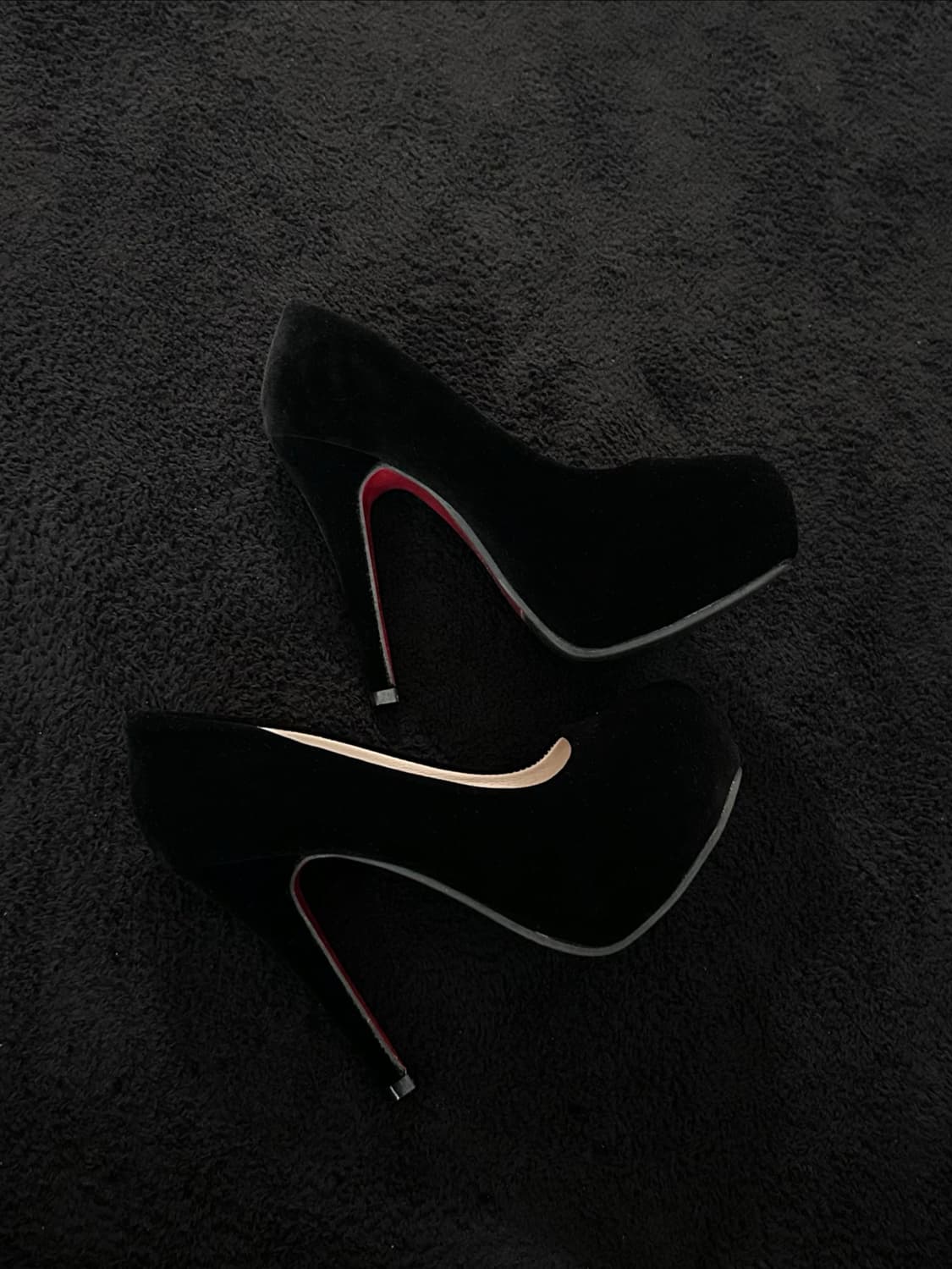 Suede Platform Heels 상품이미지1