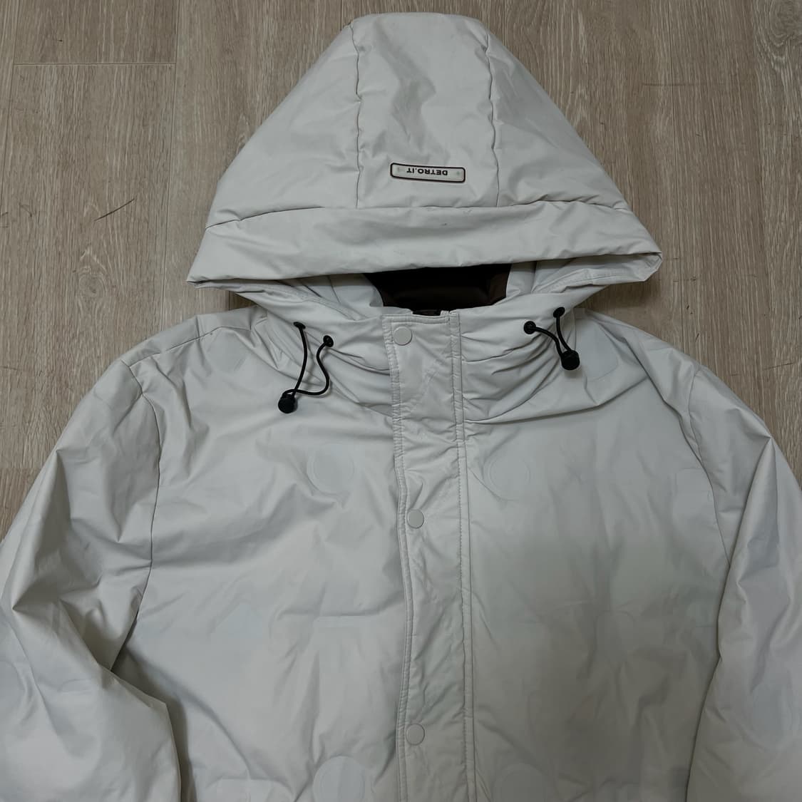 디트로이트 남성 덕다운 후드 패딩 XXL/110  상품이미지2