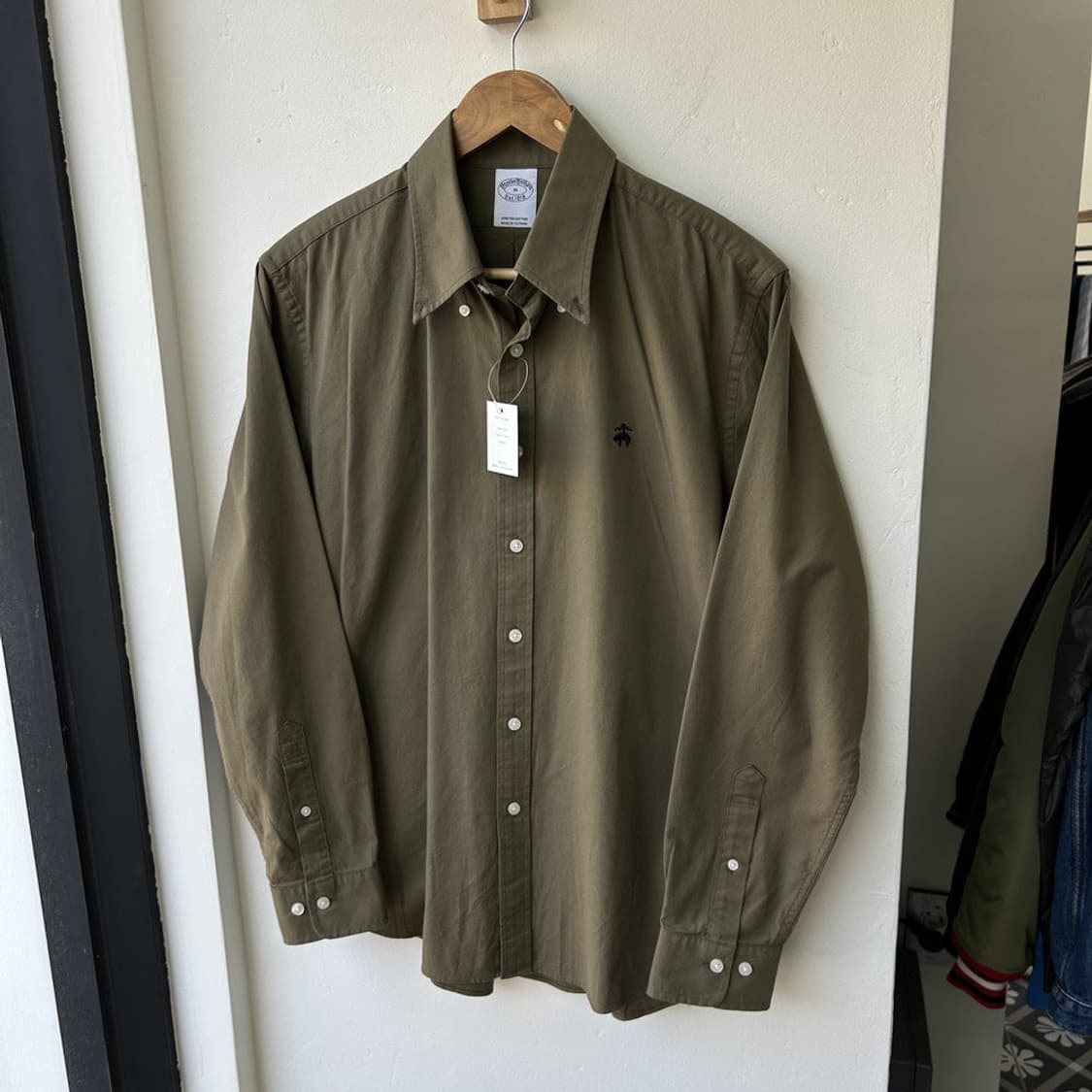 16618 - 브룩스 브라더스 카키 셔츠 상품이미지2