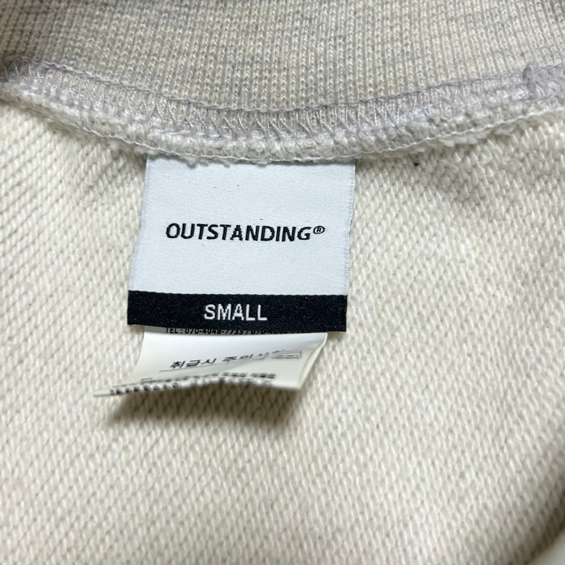 [M] Outstanding 아웃스탠딩 오트밀 v.s.c 맨투맨 상품이미지7