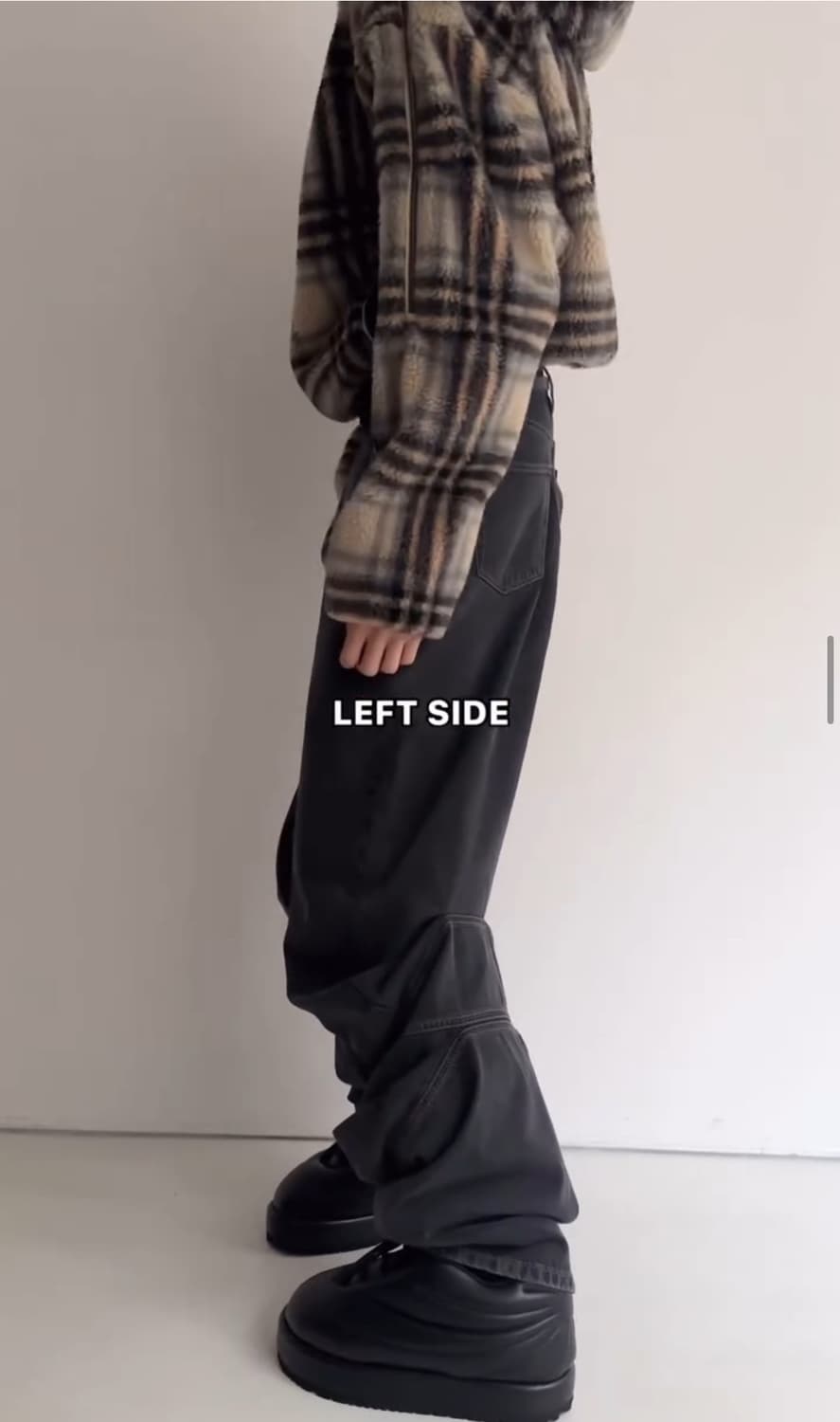 와이프로젝트 EVERGREEN DRAPED CUFF JEANS [29] 상품이미지3