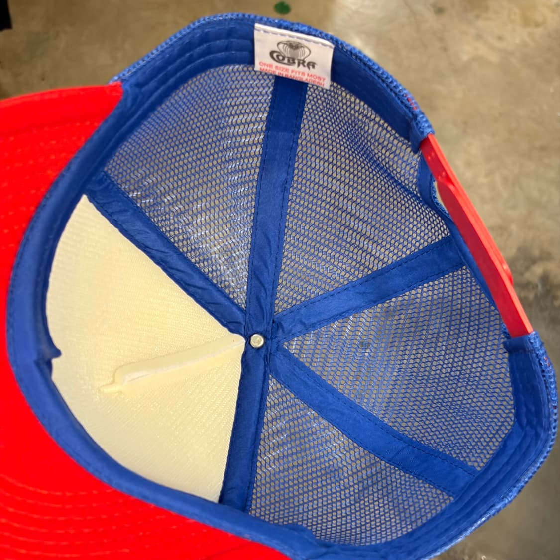 84s USA 빈티지 레이건 조지부시 선거 트러커 매쉬 볼캡 모자  상품이미지9