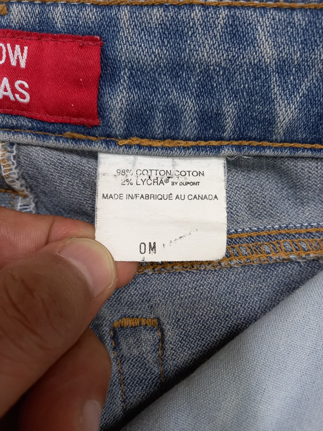 25 리바이스5611 Canada 워싱 스판 부츠컷 25-282 상품이미지9