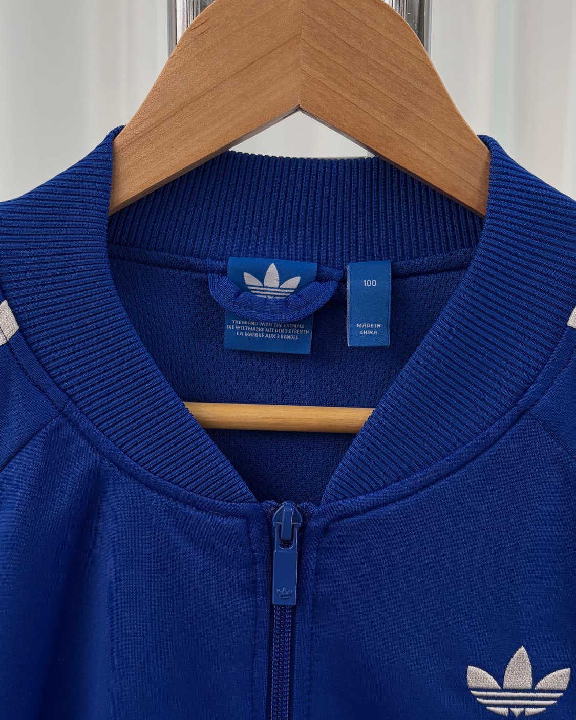 [L]아디다스 트레포일 SST 블루 트랙탑 져지 상품이미지8