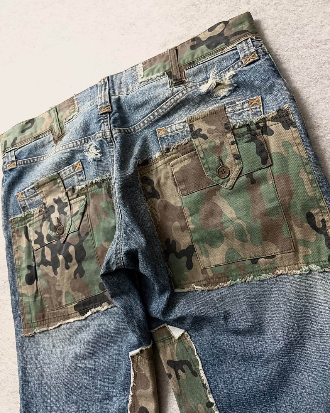 05FW 돌체앤가바나 하이브리드 카고 데님진 상품이미지8