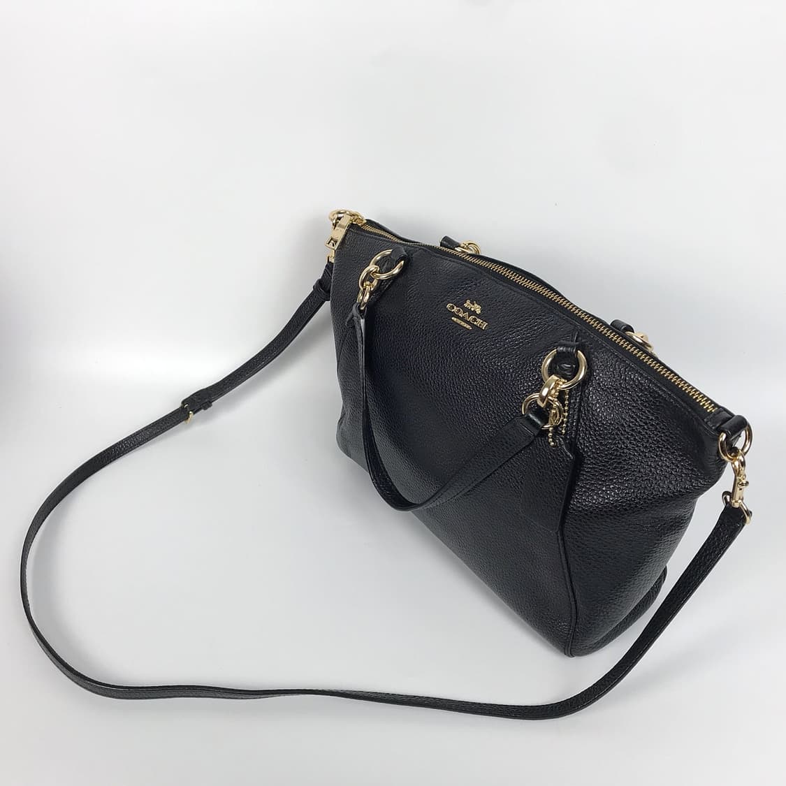 코치 COACH 가죽 2way 토트 백 숄더백 여성 가방 상품이미지4