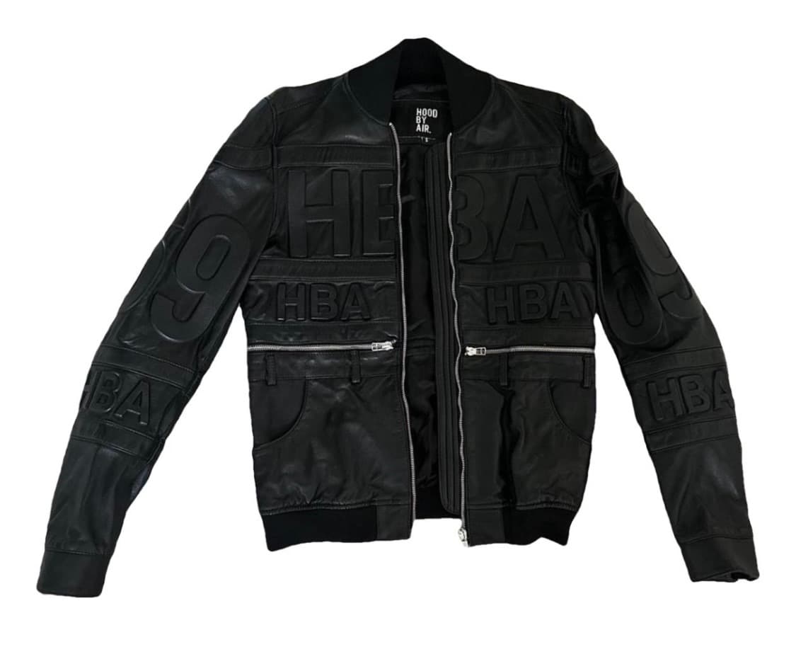 Hood by air leather jacket 상품이미지1
