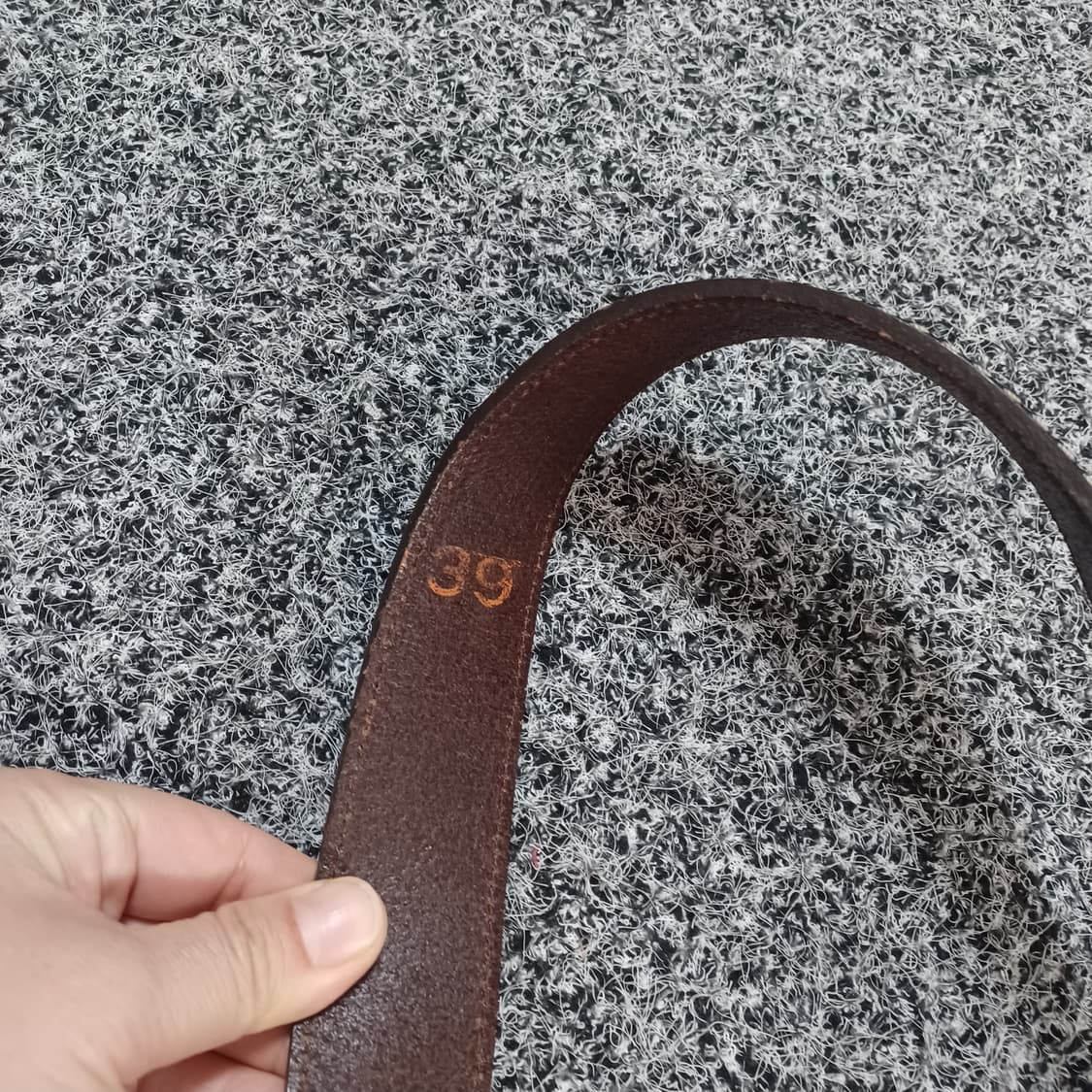 빈티지 가죽 벨트 상품이미지4