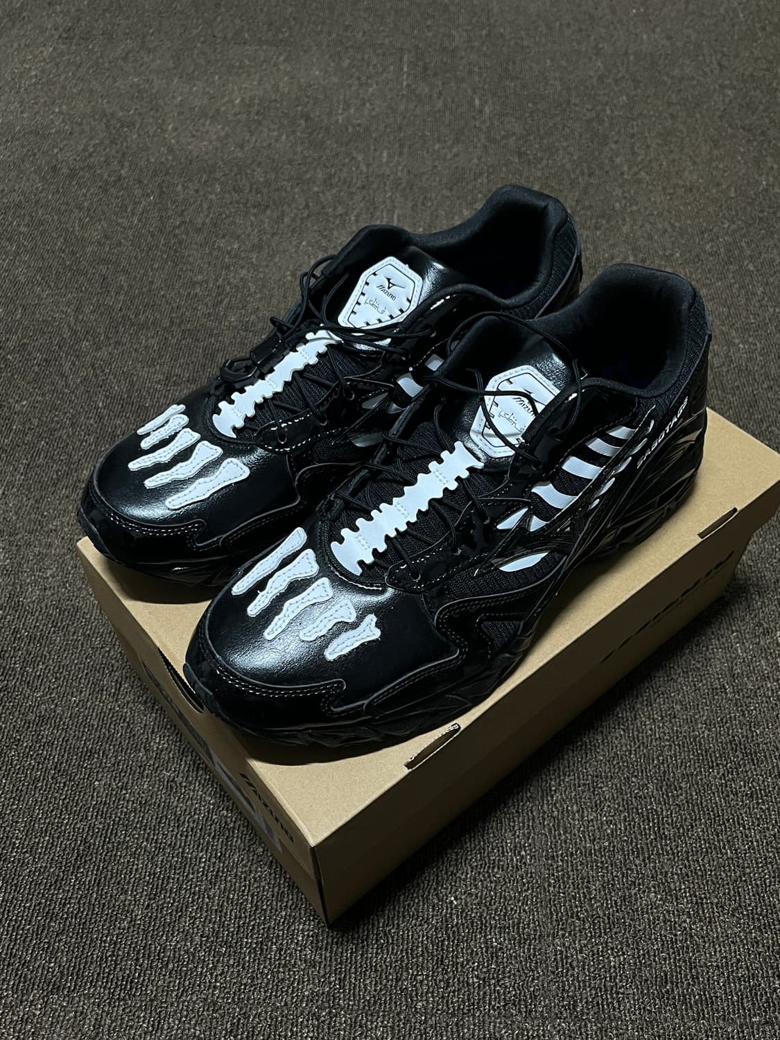 미즈노 웨이브 라이더 10 SBTG 포그 타이거즈 아이 데저트 팜 상품이미지3