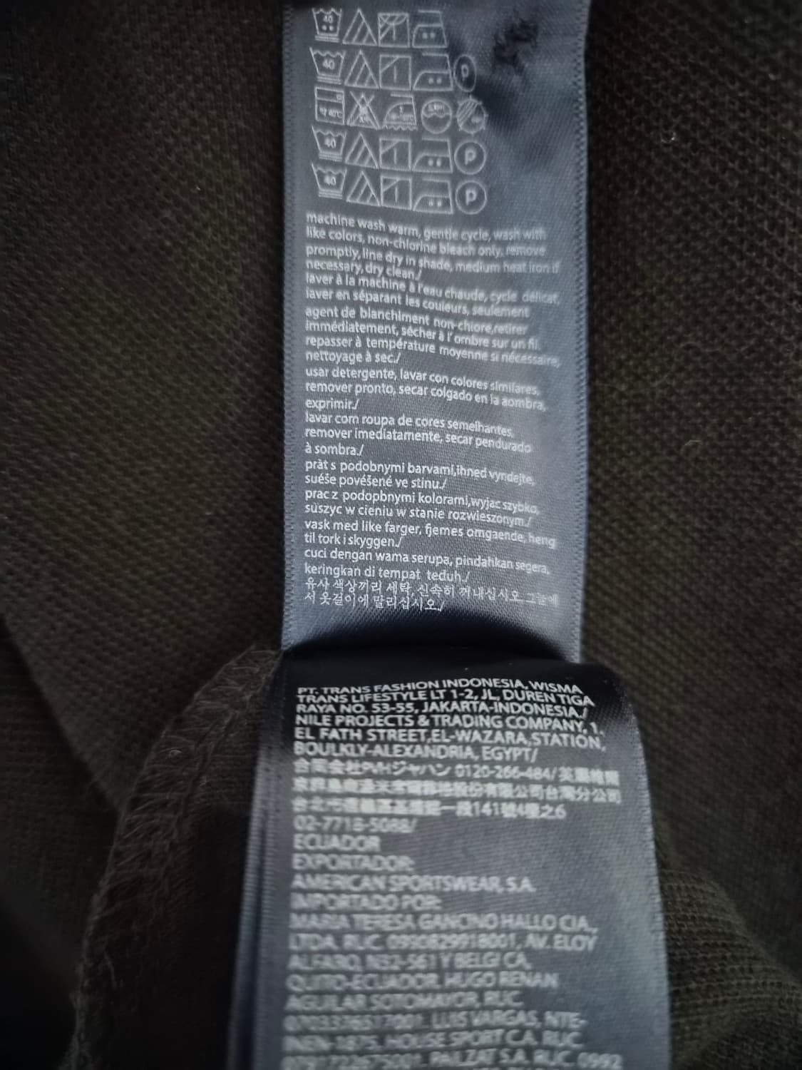 타미힐피거Tommy 반팔 카라 티셔츠 XL사이즈 - T91 상품이미지8