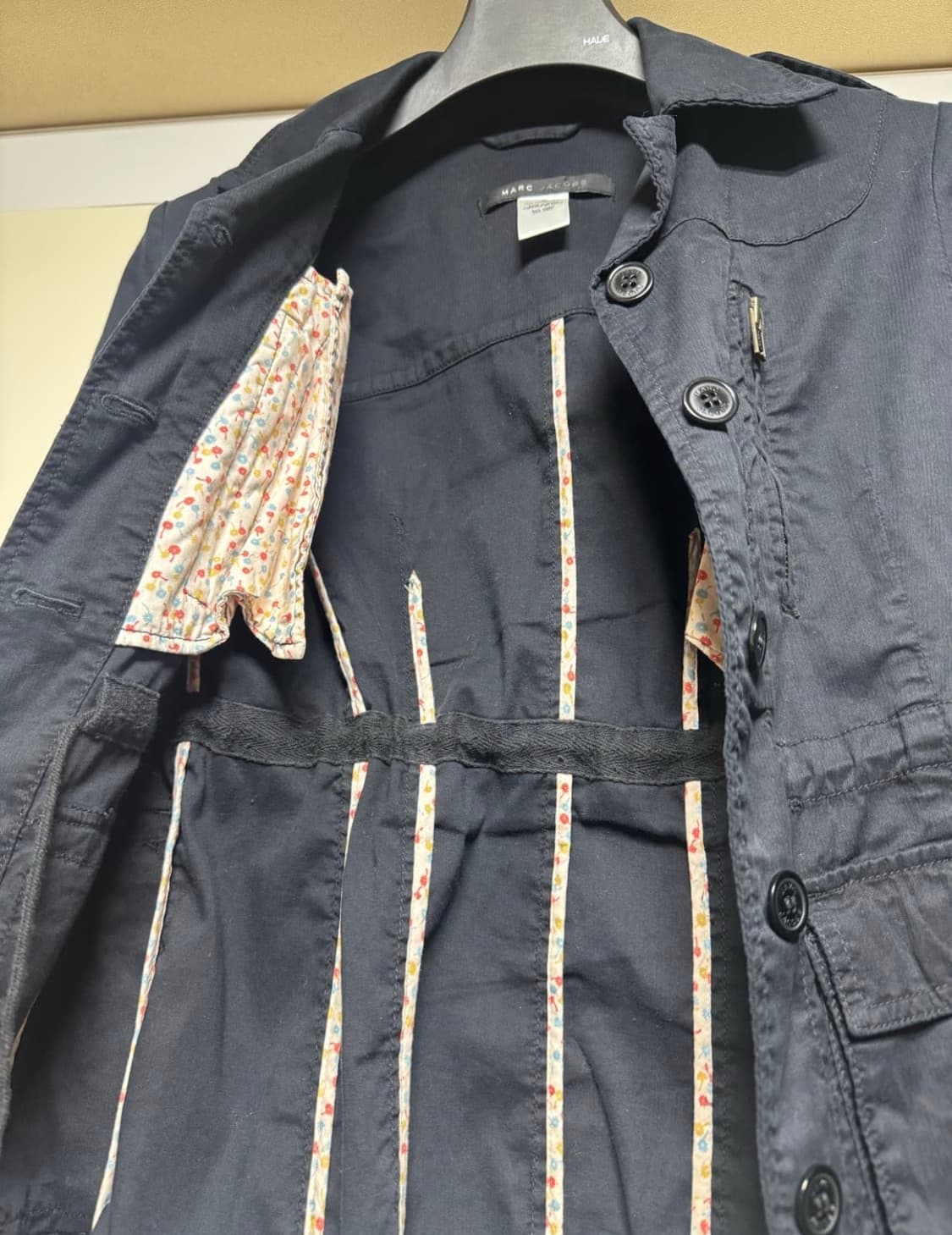 마크제이콥스 밀리터리 자켓 네이비 상품이미지4