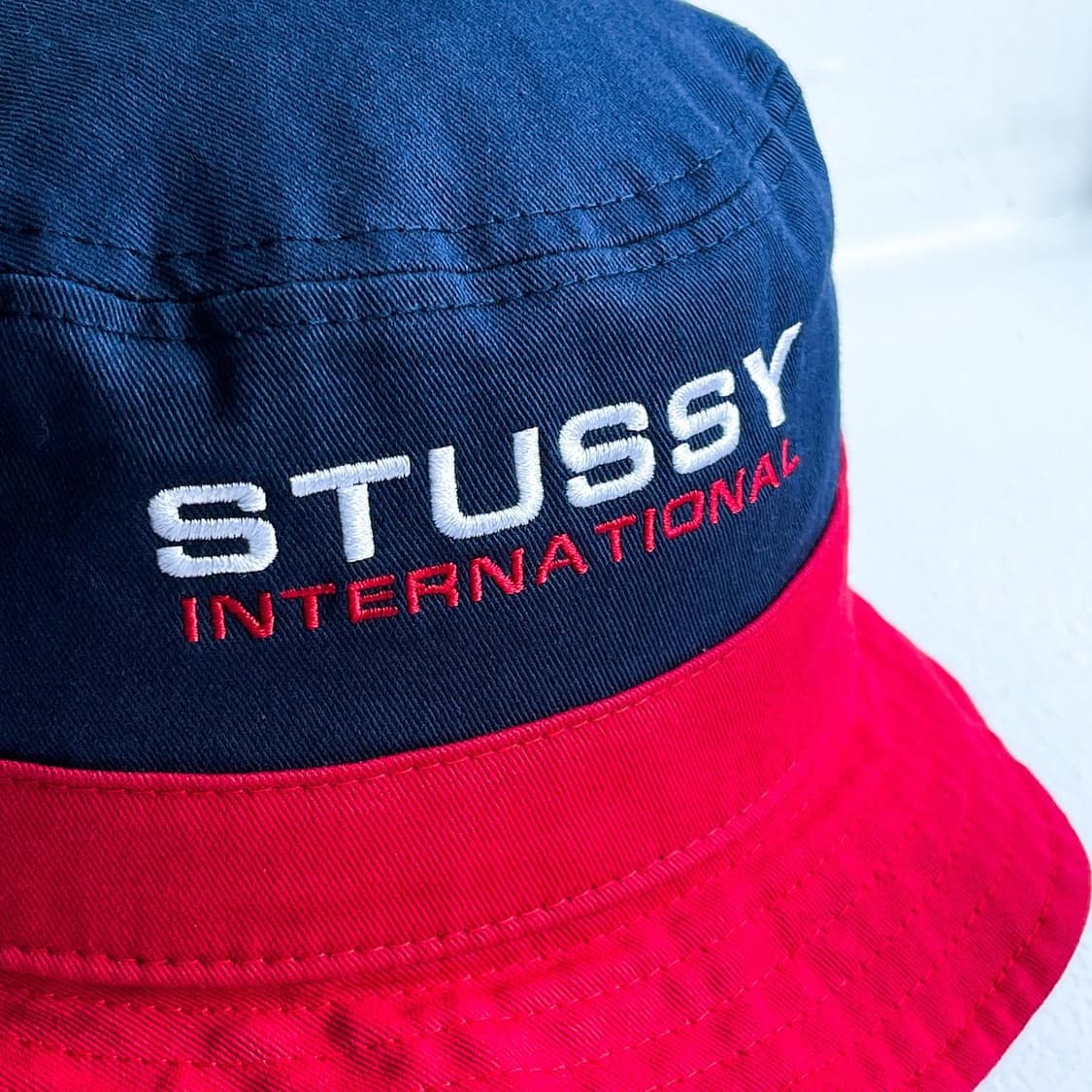 스투시 인터네셔널 투톤 버킷햇 상품이미지2