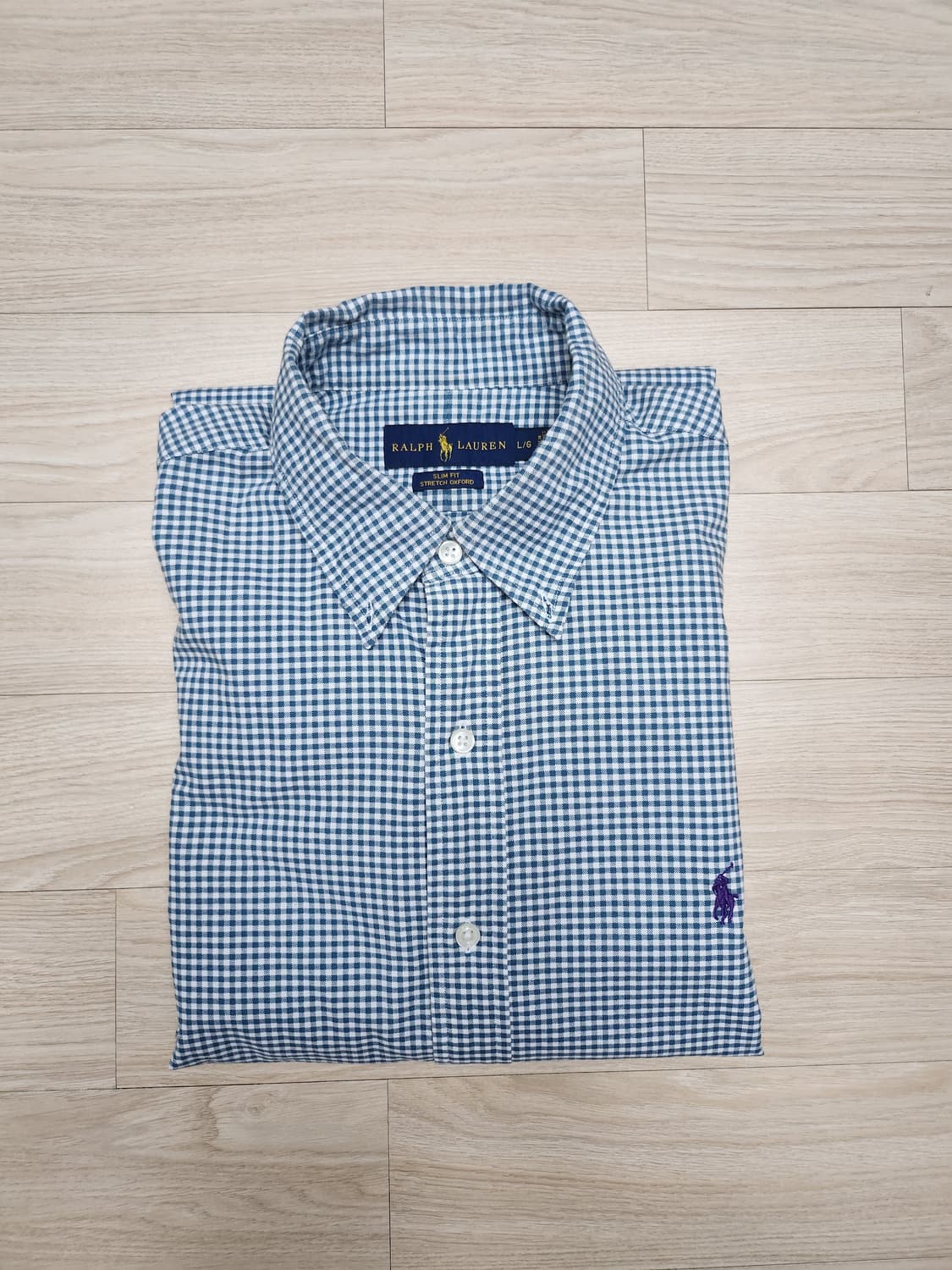 폴로랄프로렌 깅험체크셔츠 (L 상품이미지3