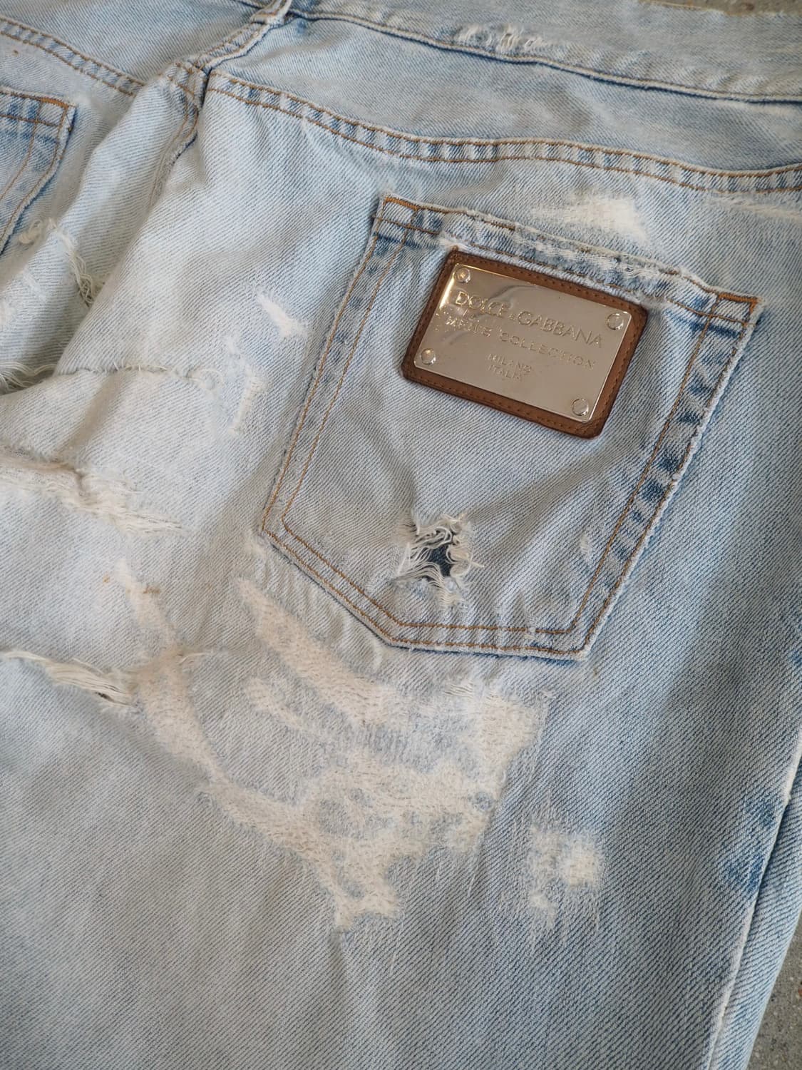 DOLCE&GABBANA denim pants  상품이미지5