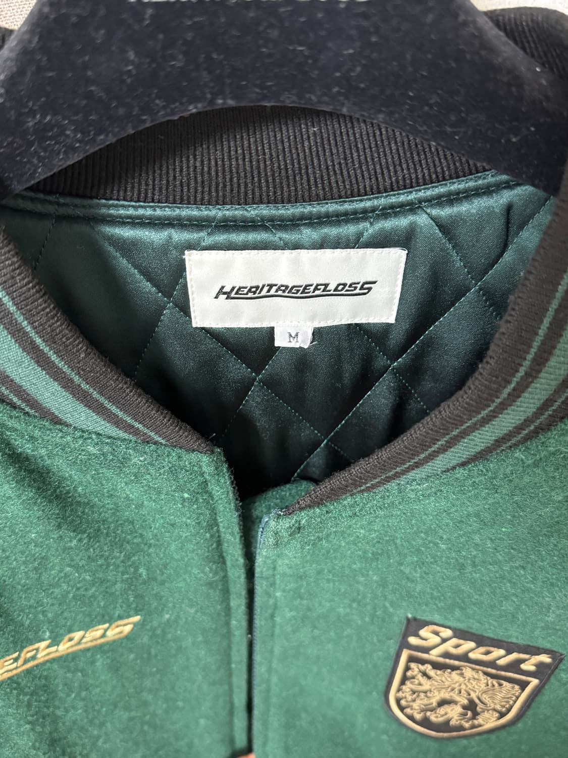 [M] 헤리티지플로스 바시티 자켓  상품이미지3