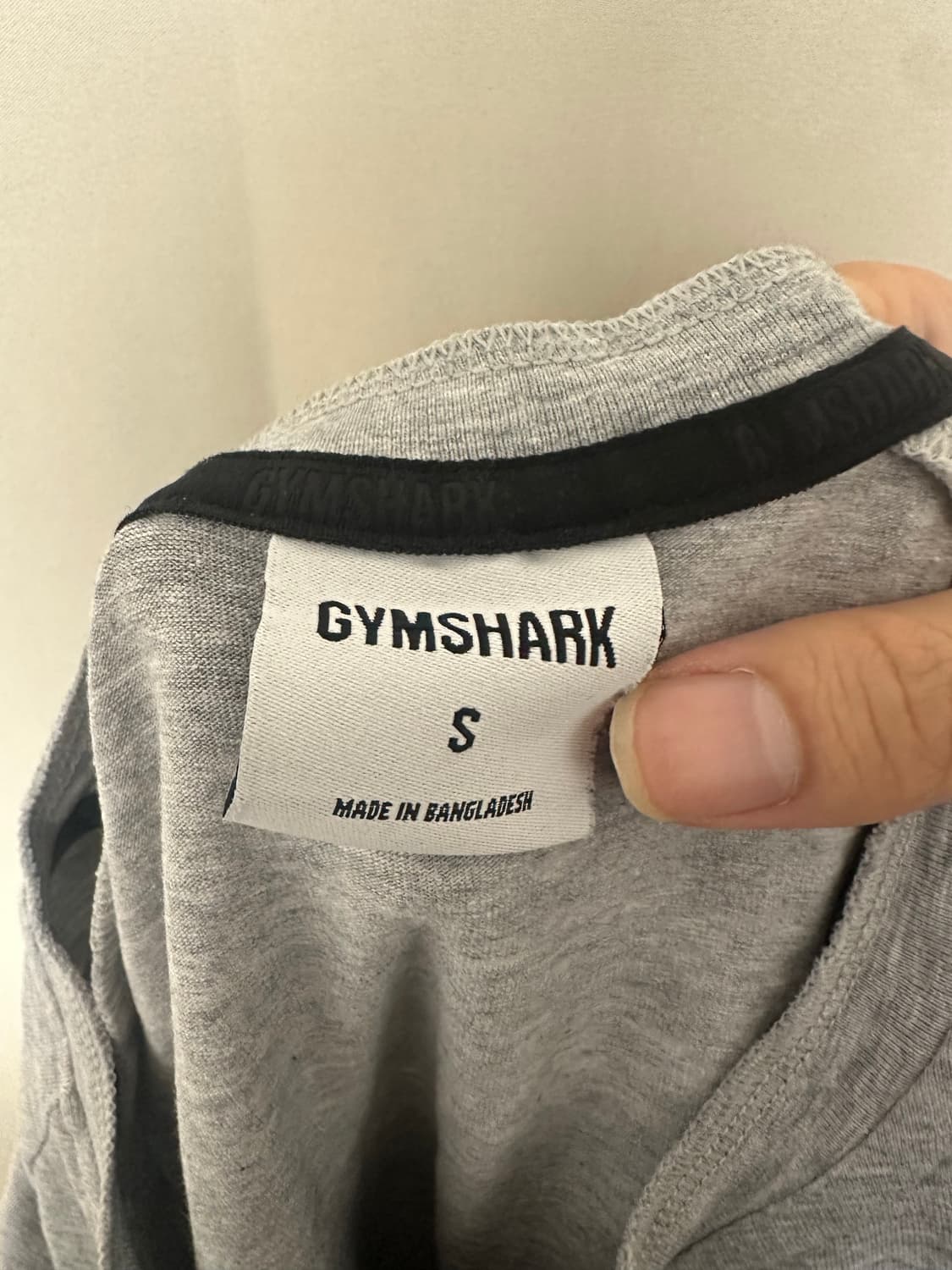 Gymshark 짐샤크 8부 헨리넥 s 상품이미지3