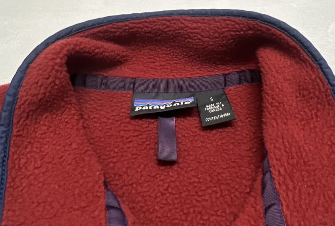 90s 파타고니아 신칠라 스냅-티 플리스 풀오버 상품이미지4