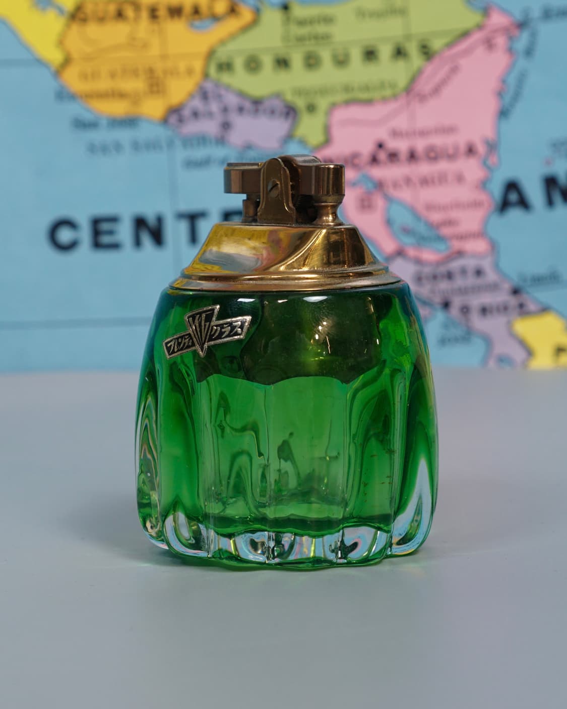 빈티지 소품 1970년 글라스 테이블 라이터 상품이미지5