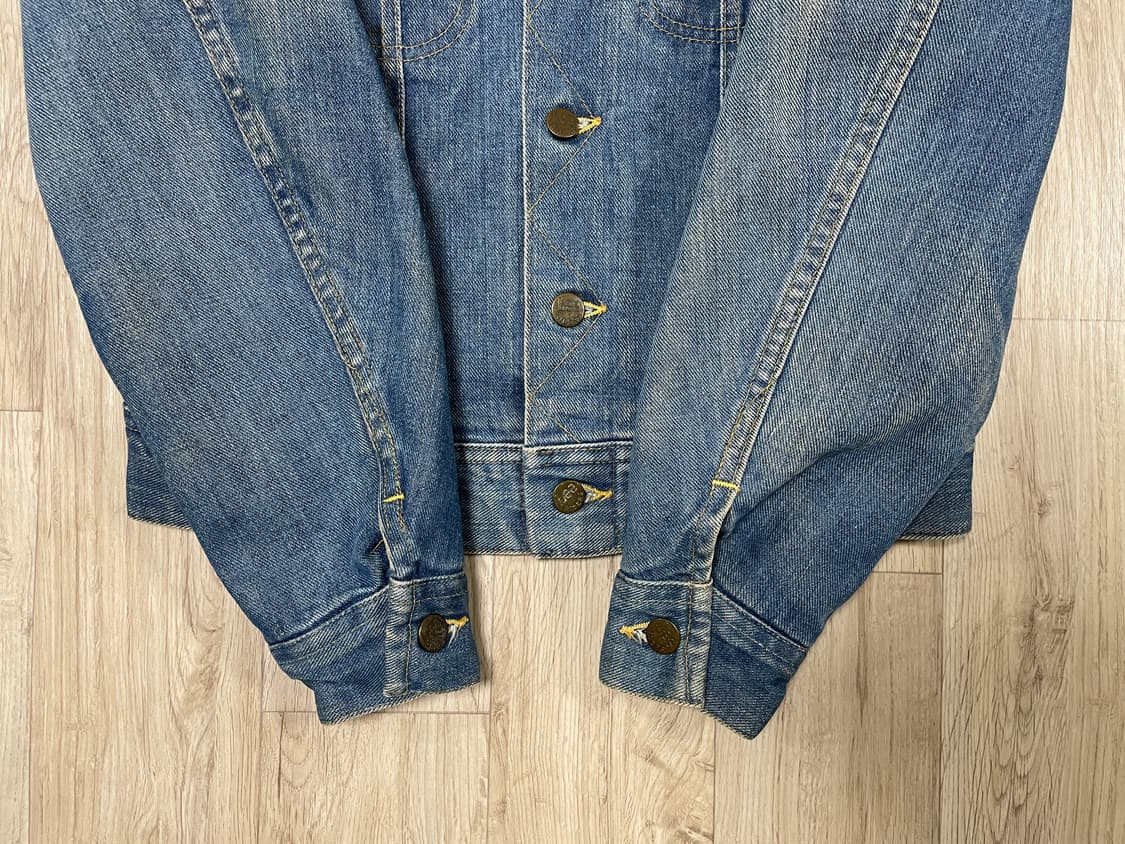 95) 70's Lee 코듀로이카라 RRL 데님자켓(미국제)LVC&폴로 상품이미지8