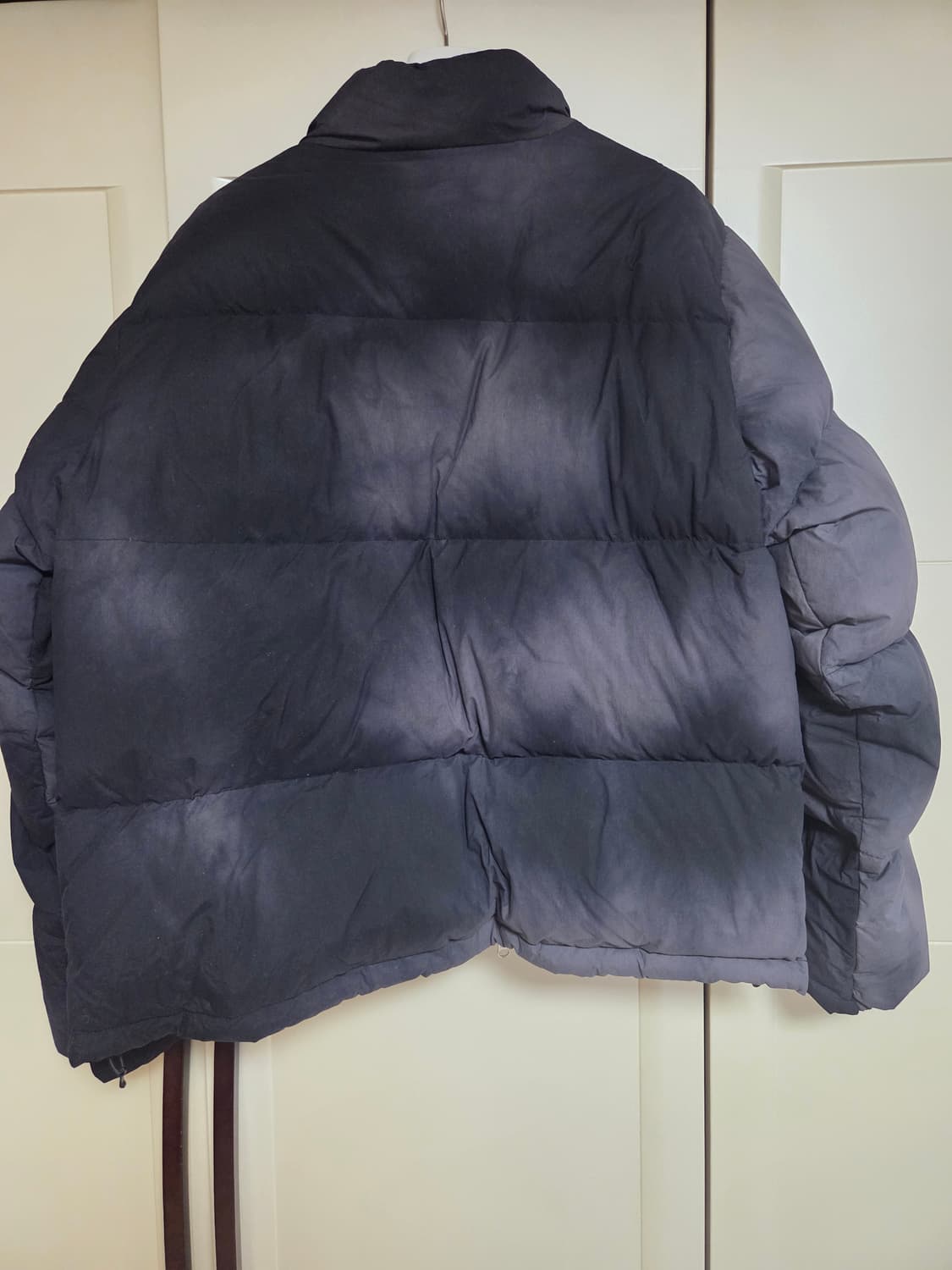 스투시 리사이클 나일론 다운 퍼퍼 빈티지 블랙 상품이미지6