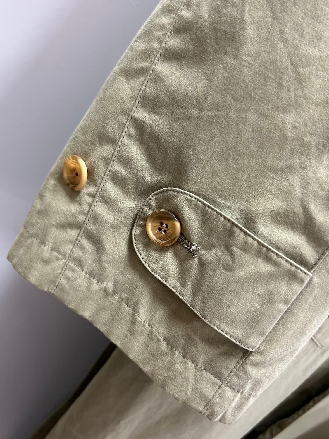 90s 조르지오 아르마니 래글런 코트 상품이미지4