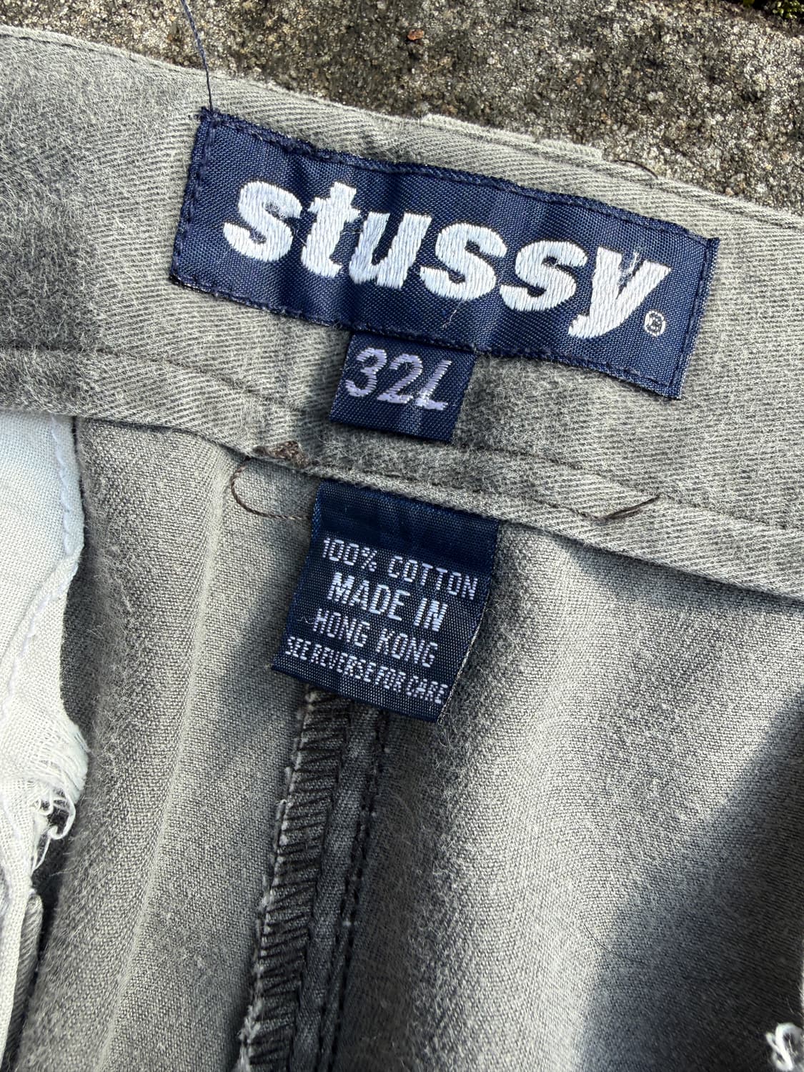 90s 스투시 코튼 치노팬츠 32in 상품이미지5