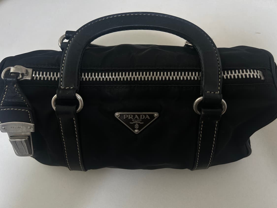 (정품) PRADA 프라다 가방 테스토 미니 토트백 숄더백 바게트백 상품이미지1