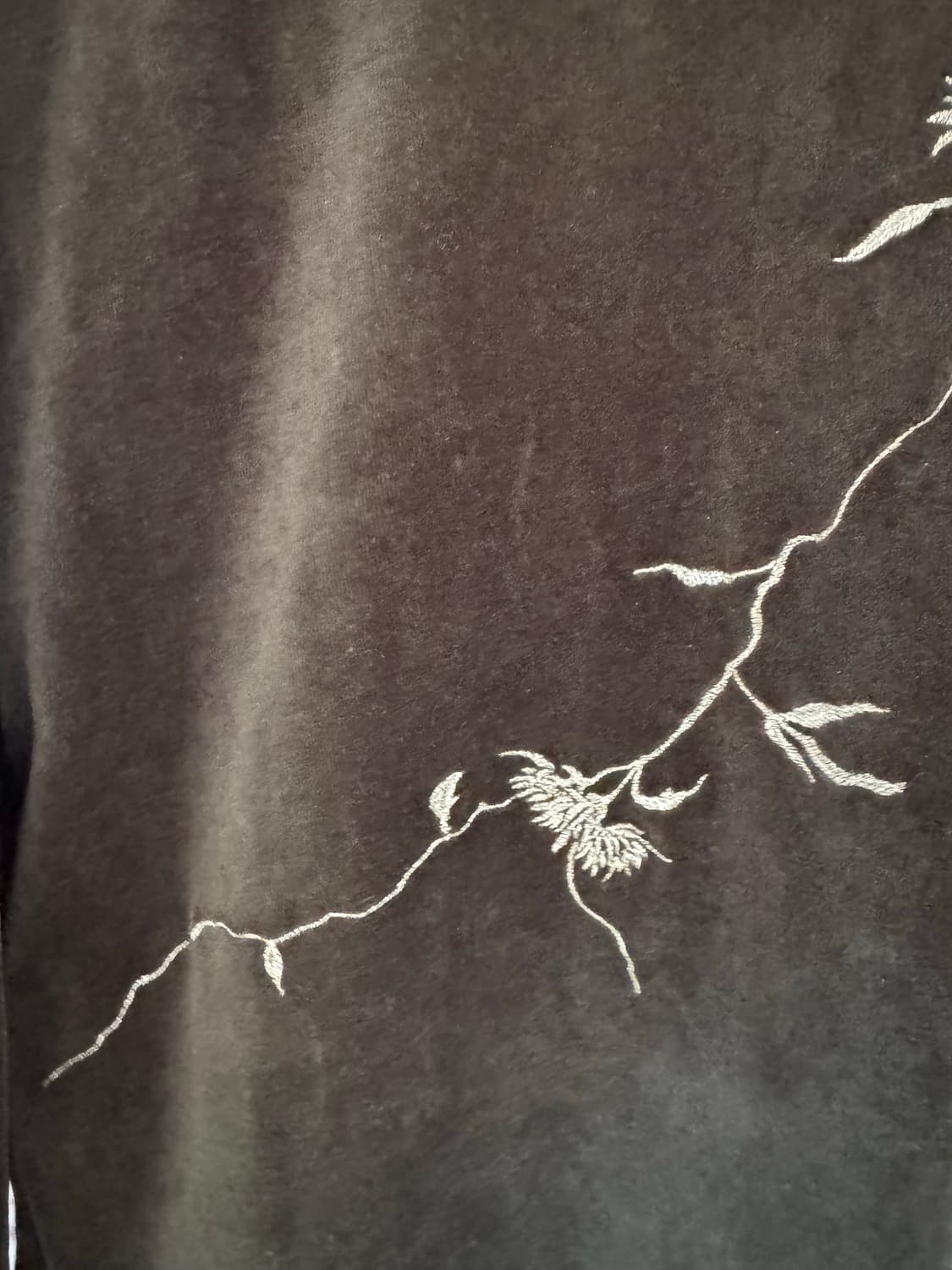 하이더이커만 18FW 벨벳 자수 맨투맨 L (105-110) 상품이미지4