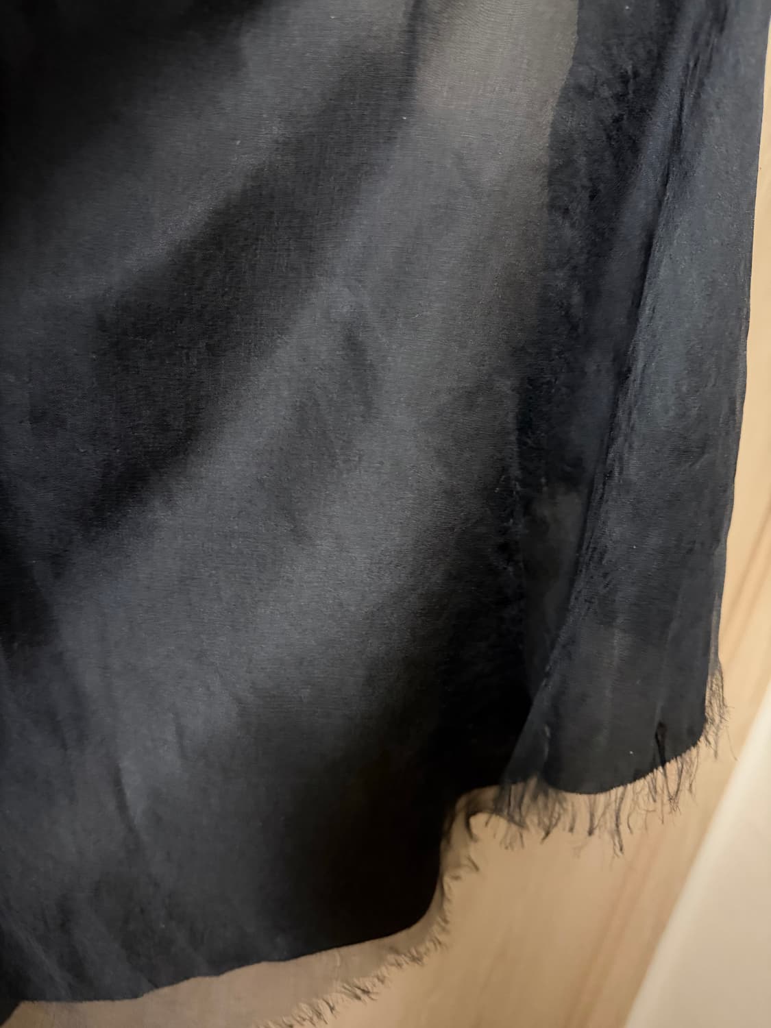 루비나 양가죽 롱스커트 상품이미지4