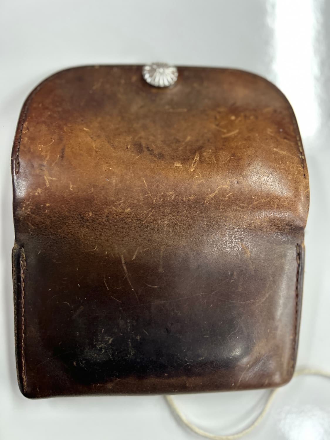 GOROS 올드고로스 CG-14콘초 새들레더 중지갑 상품이미지8