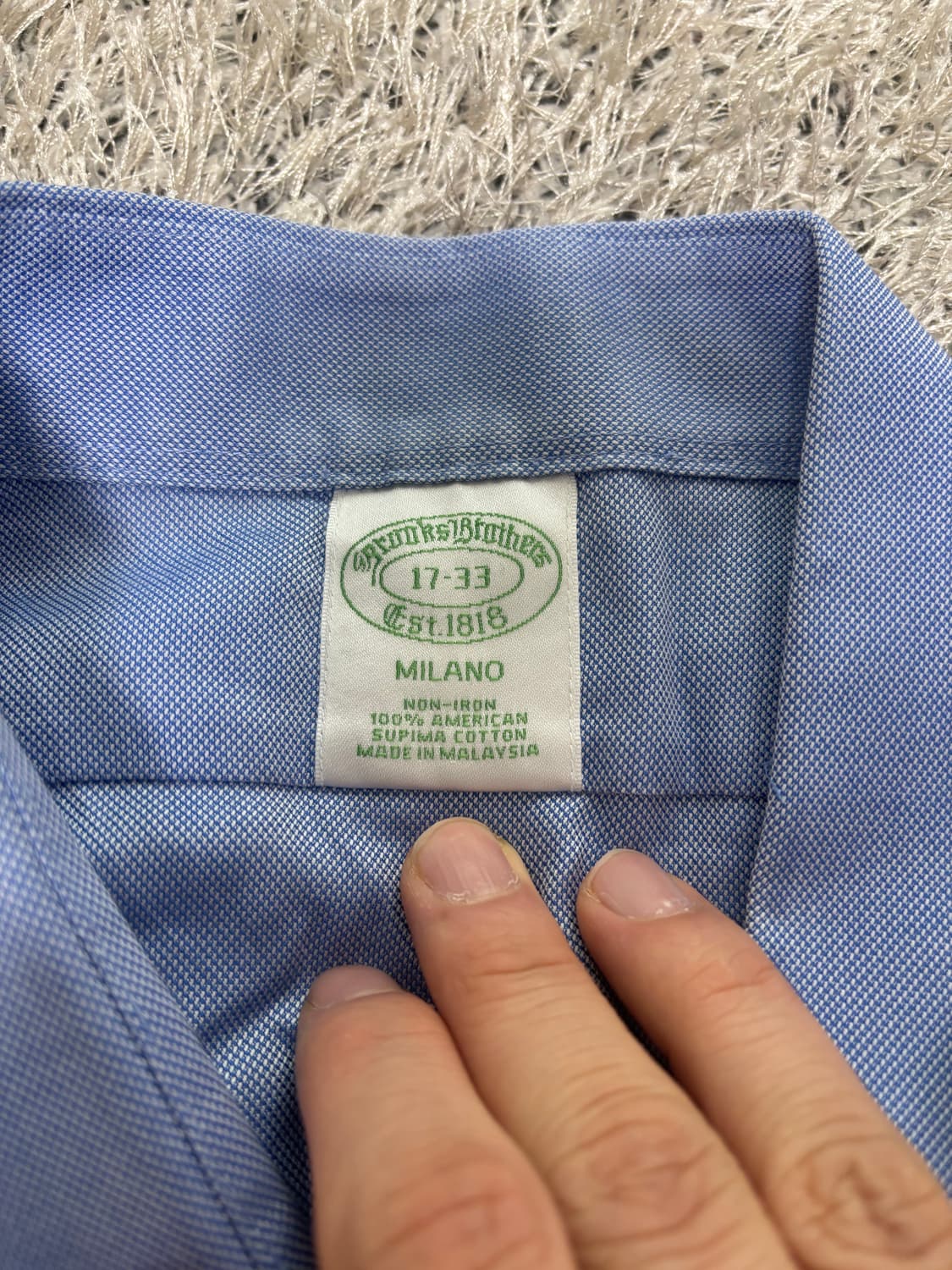 일본판 브룩스브라더스 셔츠 사이즈 105-110 상품이미지3