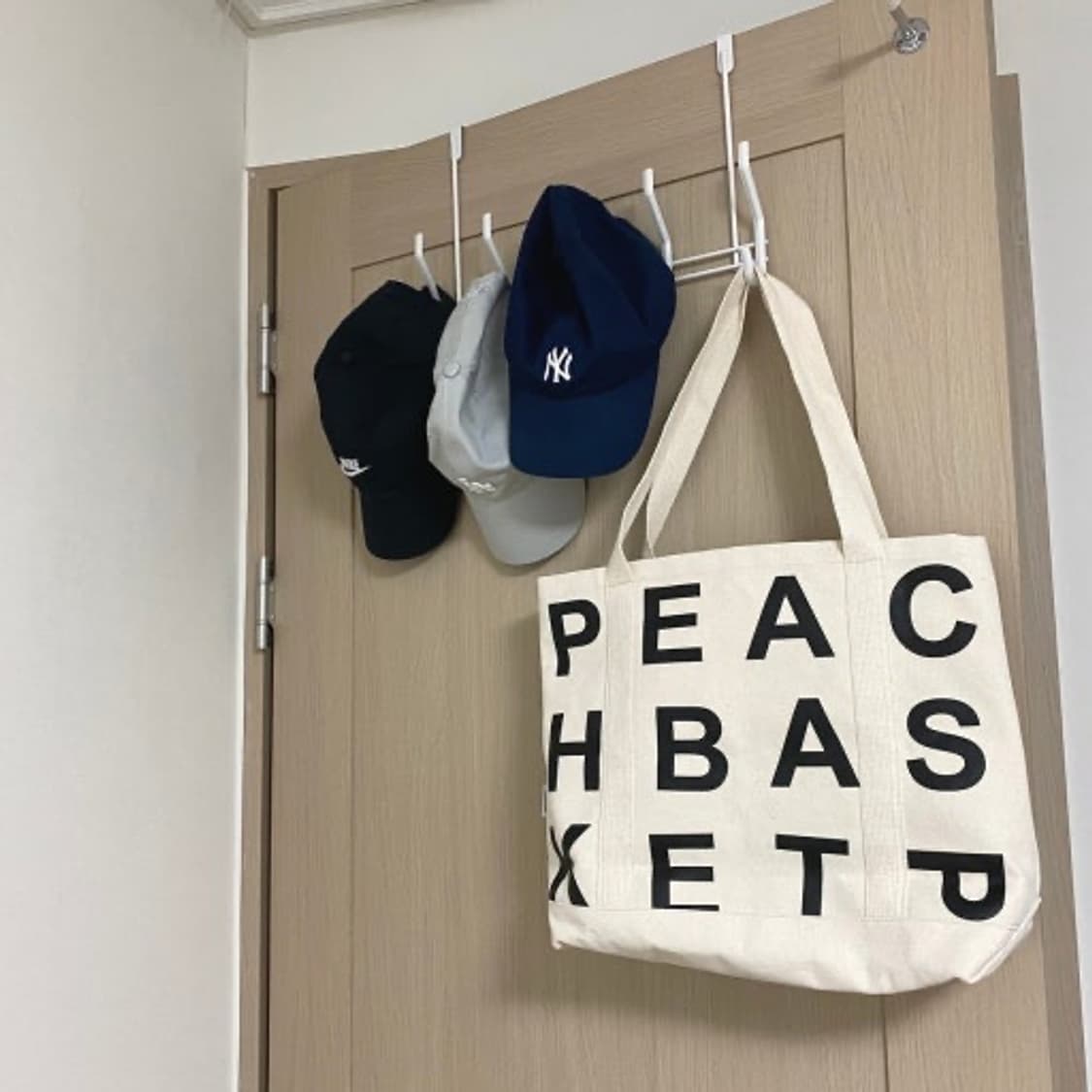 피치바스켓마켓 에코백 상품이미지1